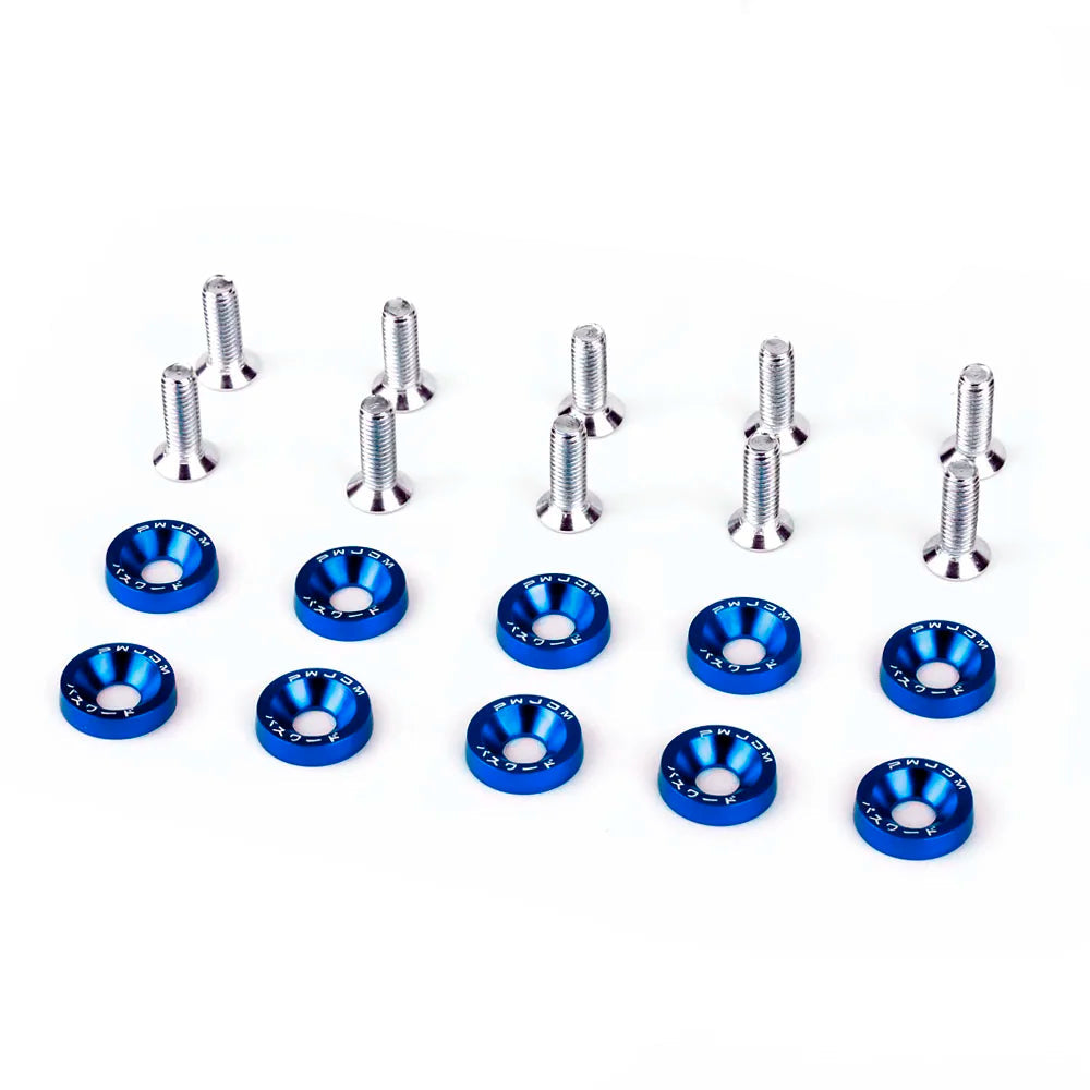 M6 Billet Aluminium Fasteners Set - 10 Pack