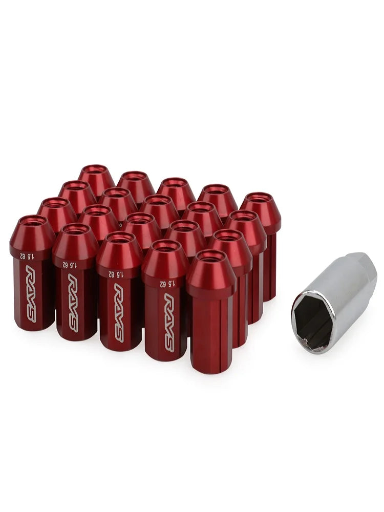 RAYS Aluminium Open Ended Wheel Nuts