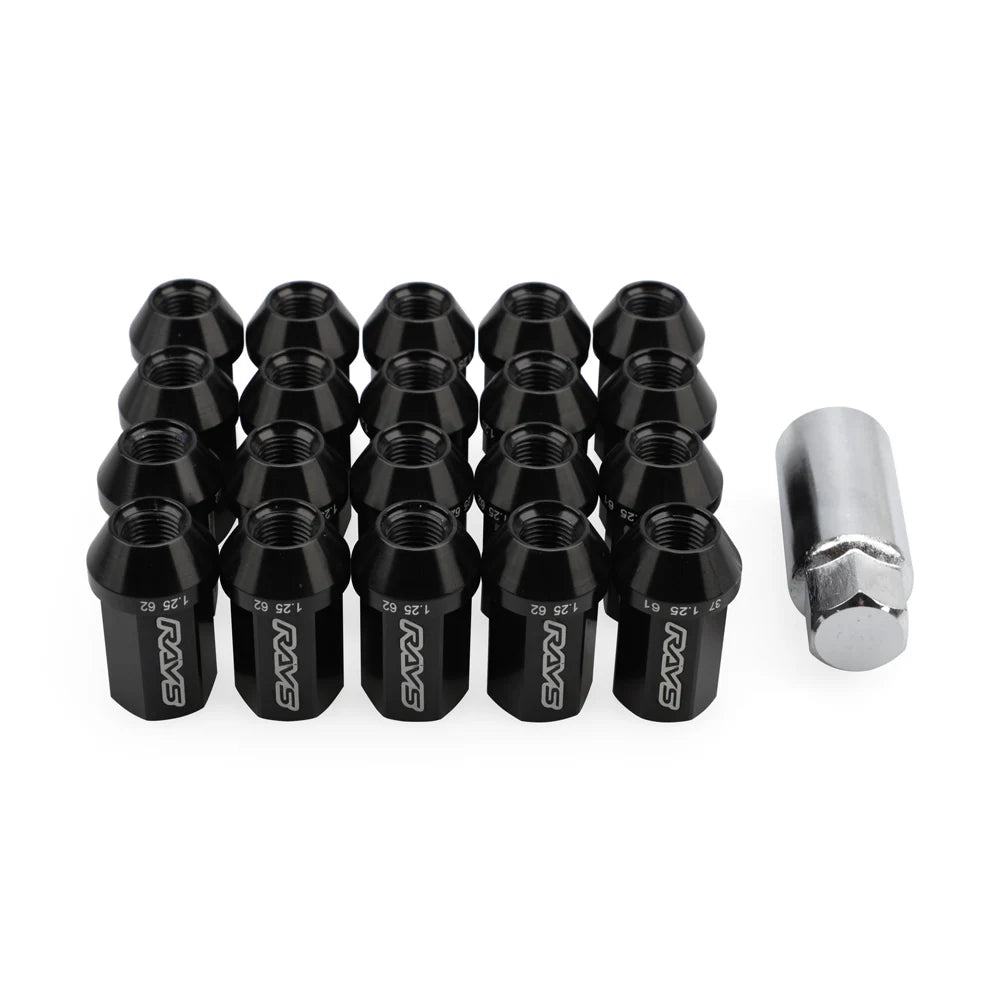 RAYS Aluminium Open Ended Wheel Nuts