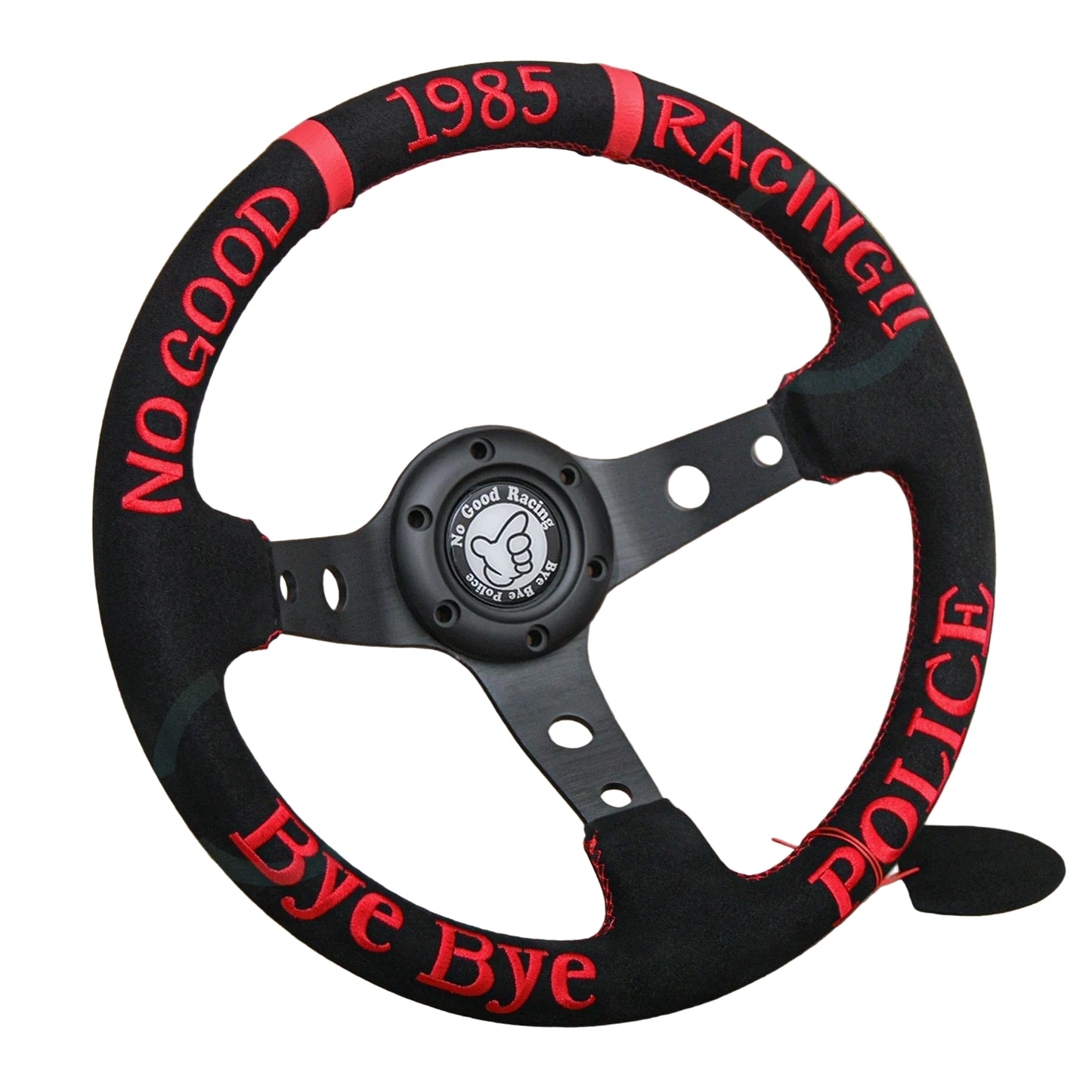 NO GOOD RACING 'Bye Bye Police' Steering Wheel