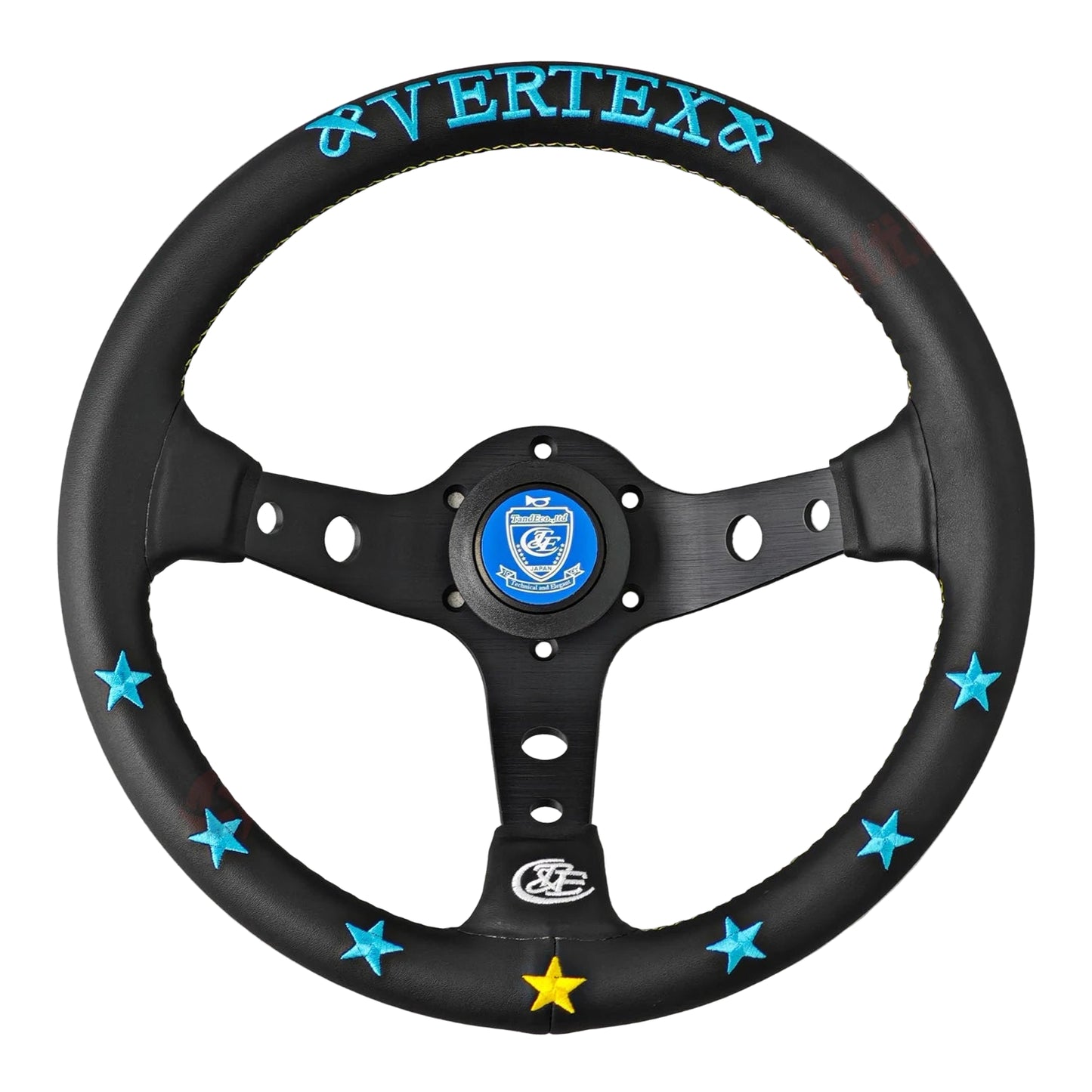 Vertex Stars Leather Steering Wheel