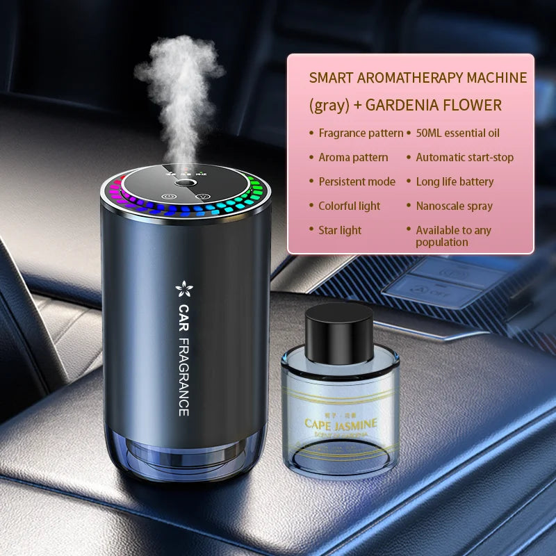 Smart Car Air Diffuser With Projective Star Light