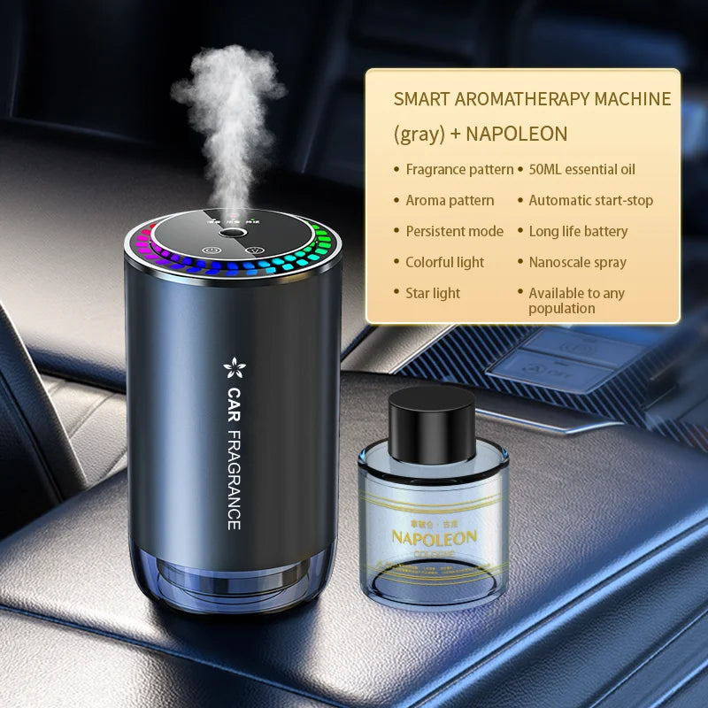 Smart Car Air Diffuser With Projective Star Light