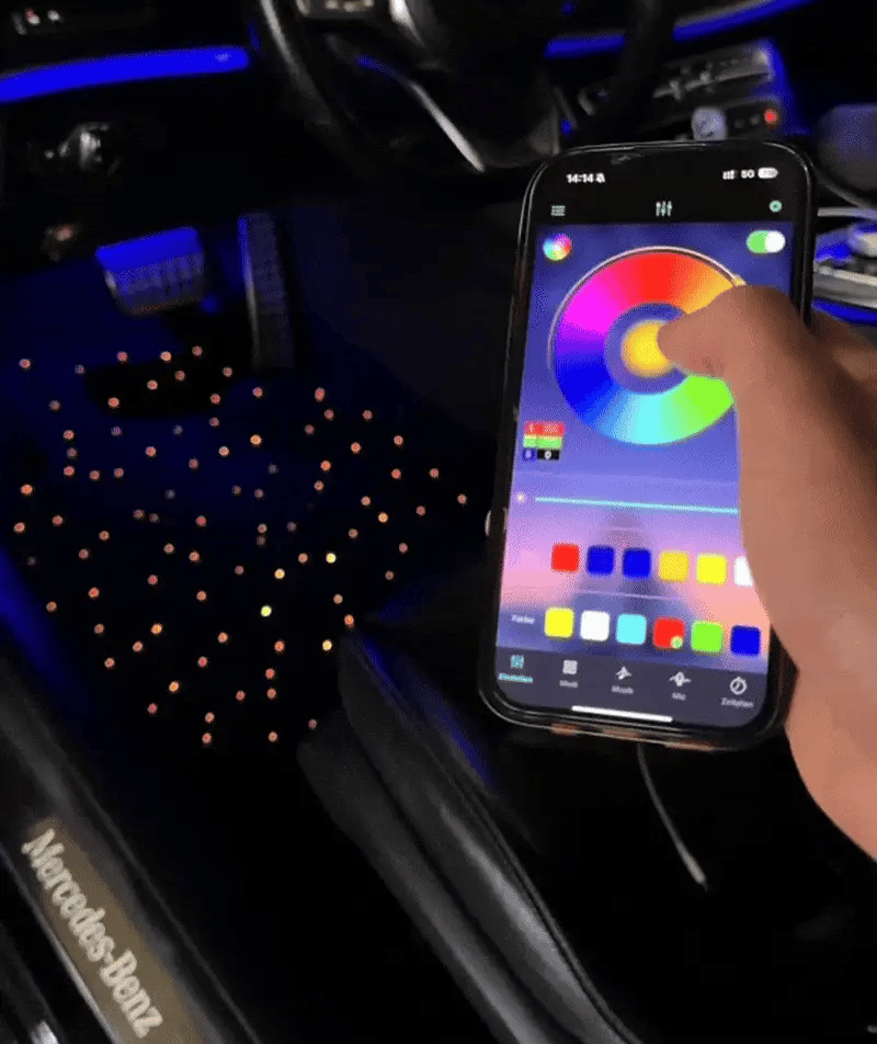 GalaxyGlow™ Starlight Floor Mats