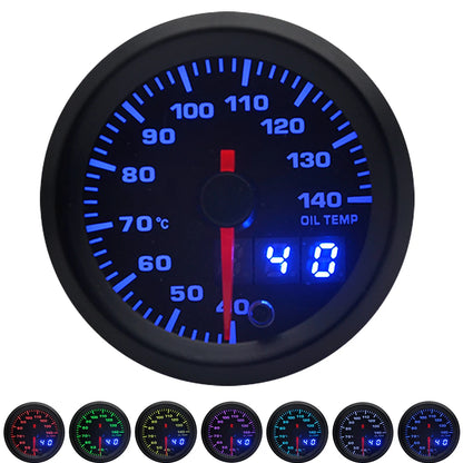 LED Performance Gauges – 7 Colour Multifunction Series 52mm 2 inch