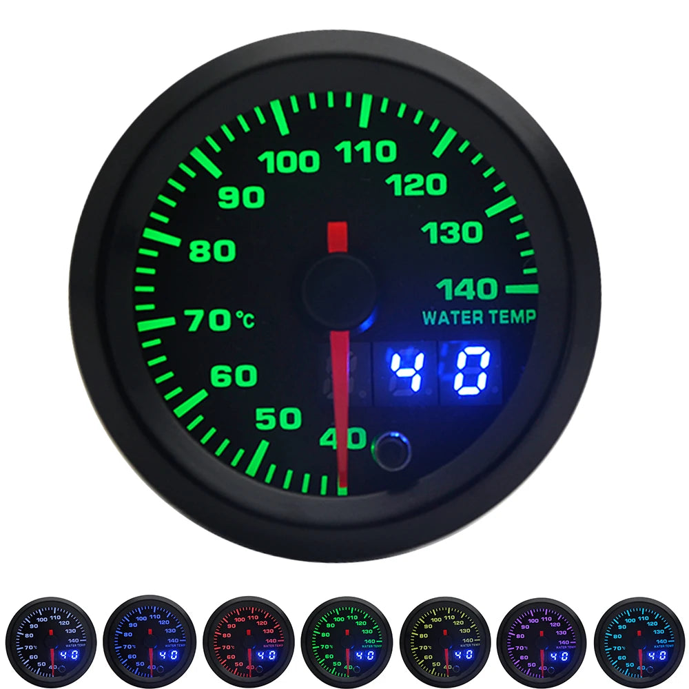 LED Performance Gauges – 7 Colour Multifunction Series 52mm 2 inch