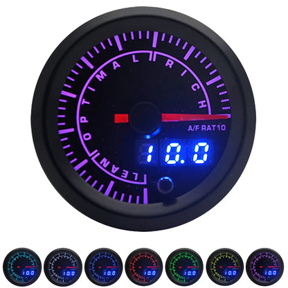 LED Performance Gauges – 7 Colour Multifunction Series 52mm 2 inch 3