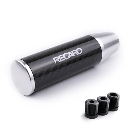 Recaro Carbon Fibre Gear Shift Knob 13cm Silver
