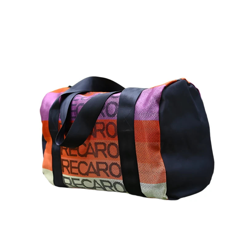 Recaro JDM duffle bag orange black strap
