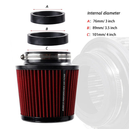 High Flow Cold Air Intake Filter