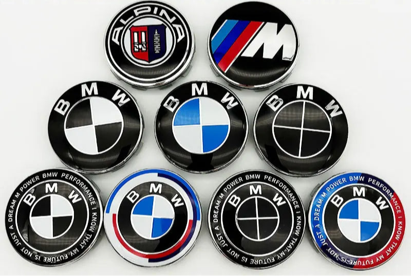 BMW Motorsport Rim Centre Caps