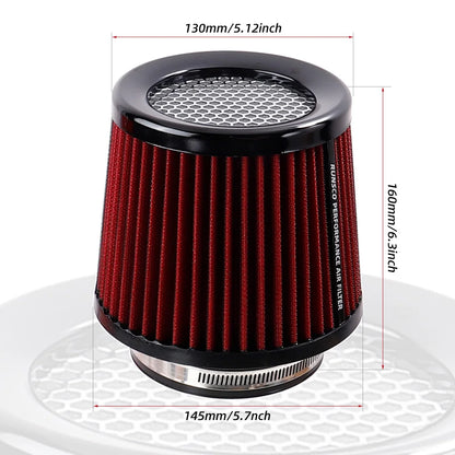 High Flow Cold Air Intake Filter