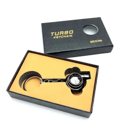 Spinning Turbo Keychain Keyring Spinnning Turbo Sound LED Light 2