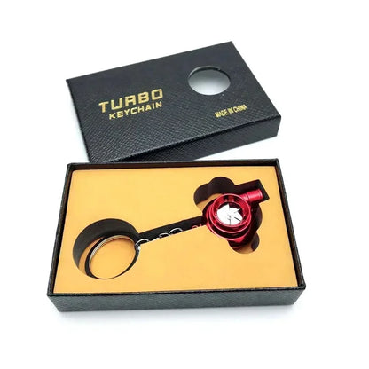 Spinning Turbo Keychain Keyring Spinnning Turbo Sound LED Light 5