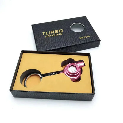 Spinning Turbo Keychain Keyring Spinnning Turbo Sound LED Light 6