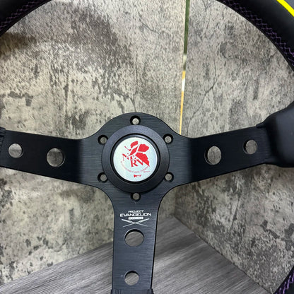 custom racing steering wheel kit close up