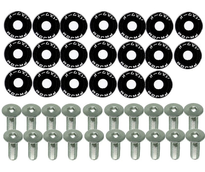 engine bolts and washers dress up kit black