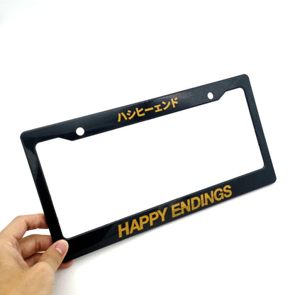 licence plate covers jdm style, various designs