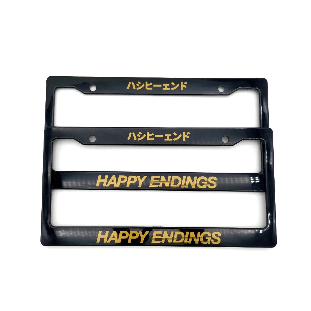 licence plate covers jdm style, various designs