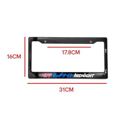 licence plate covers jdm style, various designs